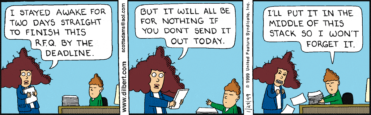 Dilbert Cartoon